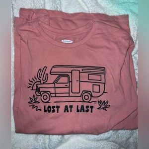 Lost At Last Oversized Tee